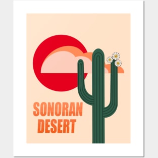 Saguaro Cactus in the Sonoran Desert Posters and Art